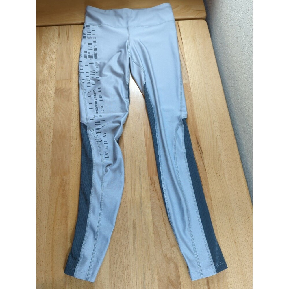 Under Armour Women's Gray Leggings Size Small Heat Gear Compression
